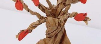 Kese Kağıdından Elma Ağacı=)