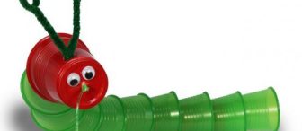 Pet Bardaklardan Tırtıl