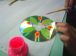 Cd Üzerine Mandala Çalışması