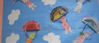 paraşütlü çocuklar..