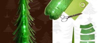 Kola Şişesinden Çam ağacı