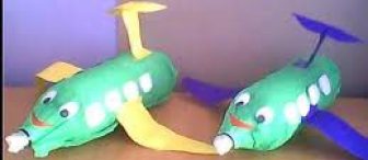 Uçak ve tabakta deniz :D