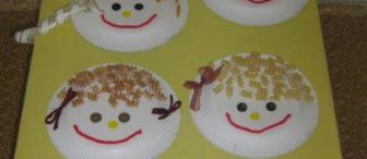 Tabak Yüzler(saçları makarnadan)