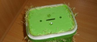 Peynir kabından kumbara