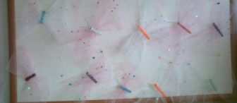 Tüllerden Çok Şık Kelebek