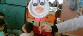 Kağıt tabaktan horoz, sünger bob