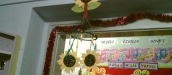 Ayçiçeği ve kaşık kuklalarım süperrrr