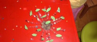 Pet şişeden süsleme