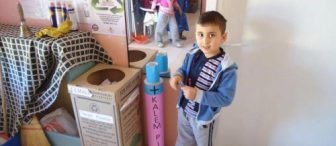 Pil görünümünde Atık pil kutumuz…