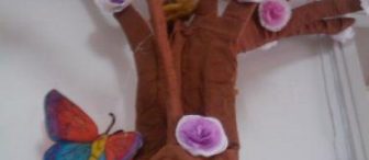 üç boyutlu ilkbahar ağacımız