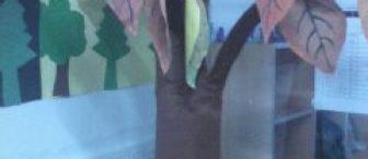 üç boyutlu sonbahar ağacı