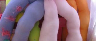 Külotlu çoraplardan AHTAPOT ;)