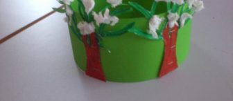 İlkbahar ağacı taçları