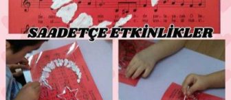 İstiklal Marşımızın notalarını ay yıldızla süsledik