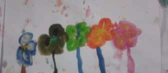 Serbest sulu boya çalışmalarımız…