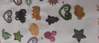 Fırça ve şekil baskısı