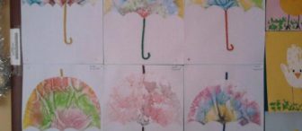 Batik Çalışması ve Şemsiye