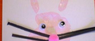 El Baskısı ile Tavşan