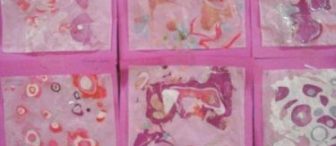 Ebruli çalışmamız