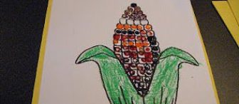 Mısır(kulak çöpü baskısı)