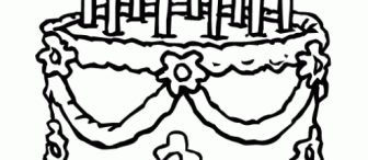 Okul Öncesi Boyama Sayfaları…Doğum Günü Pastaları