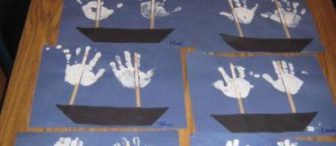 El Baskısı ile Yelkenli