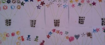 Patates Baskısı ile Çiçeklerimiz