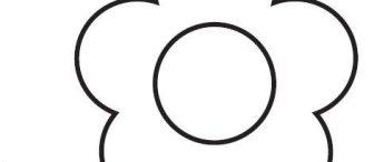 Çiçek kalıplarını boya sepete koy