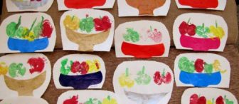 Baskılı Meyve Tabağı