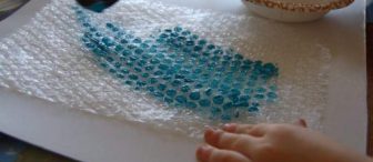 Balonlu Naylon Baskısı ile Akvaryum