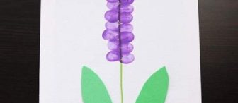 Parmak Baskısıyla SÜMBÜL