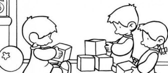 Sınıf kuralları flaş kartları boyama