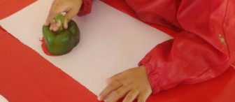 Dolma biber baskısı