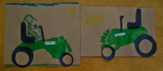 Ayak Baskısı ile Traktör=)