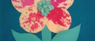 El Baskısı ile Çiçeğimiz