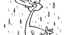 Karışık boyamaya uygun sevimli hayvanlar