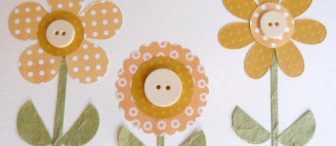kağıt kesme çiçek