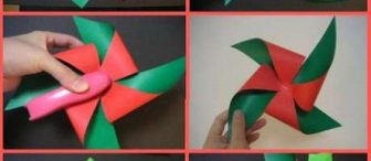 origami çiçek