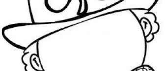 palyaçonun yüzünü tamamlama