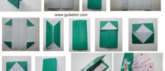 origami cüzdan yapımı
