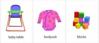 Bebekle İlgili Resimli kartlar