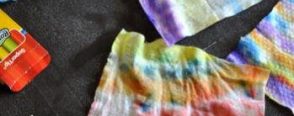 Make Tie-Dye Baby Wipes