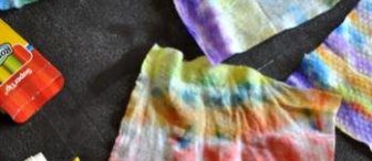 Make Tie-Dye Baby Wipes