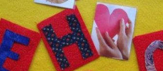 Felt Alphabet Letters