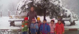 işte benim miniklerim ve yılım ilk karı:)