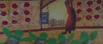 Buda bizim ünlü pastel boya tablomuz Kaplumbağa Terbiyecisi…