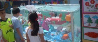 2 sene önceki sergimizden DEV akvaryum.