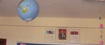 Bu da bizim 3 boyutlu dünyamız…yapılırken ve bitmiş hali..