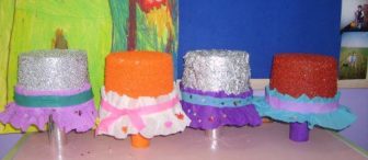 Yoğurt Kutusundan Abajürlerimiz