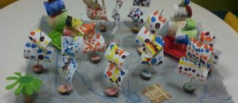 Cevız kabuklarından yeLkenlilerimiz (proje çalışm.)